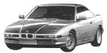 BMW E31 B1184 Fault Code